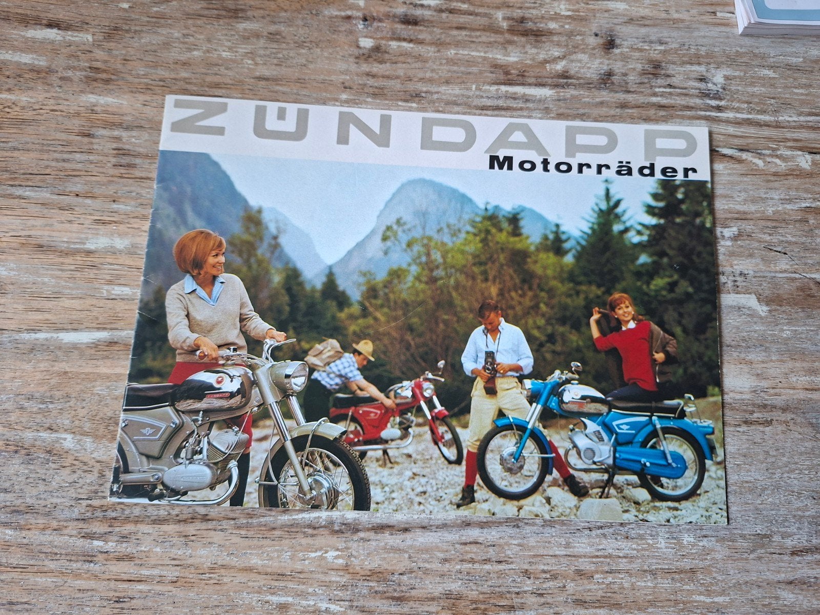 Zundapp folder origineel 1967, Ophalen of Verzenden