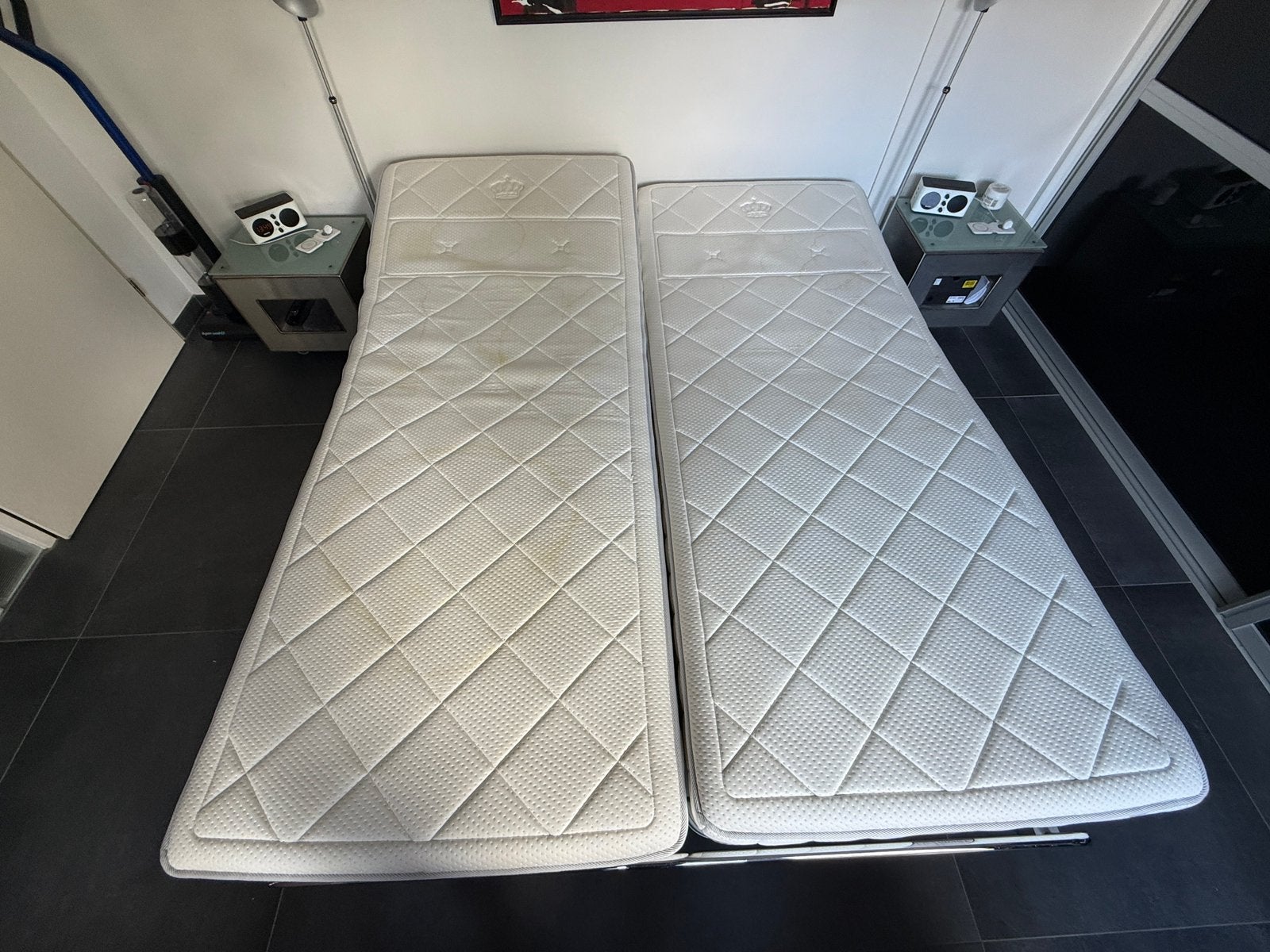 2x Matras Auping Maestro 90x210cm | €50, Huis en Inrichting, Slaapkamer | Matrassen en Bedbodems, Ophalen, Gebruikt, 90 cm, Eenpersoons