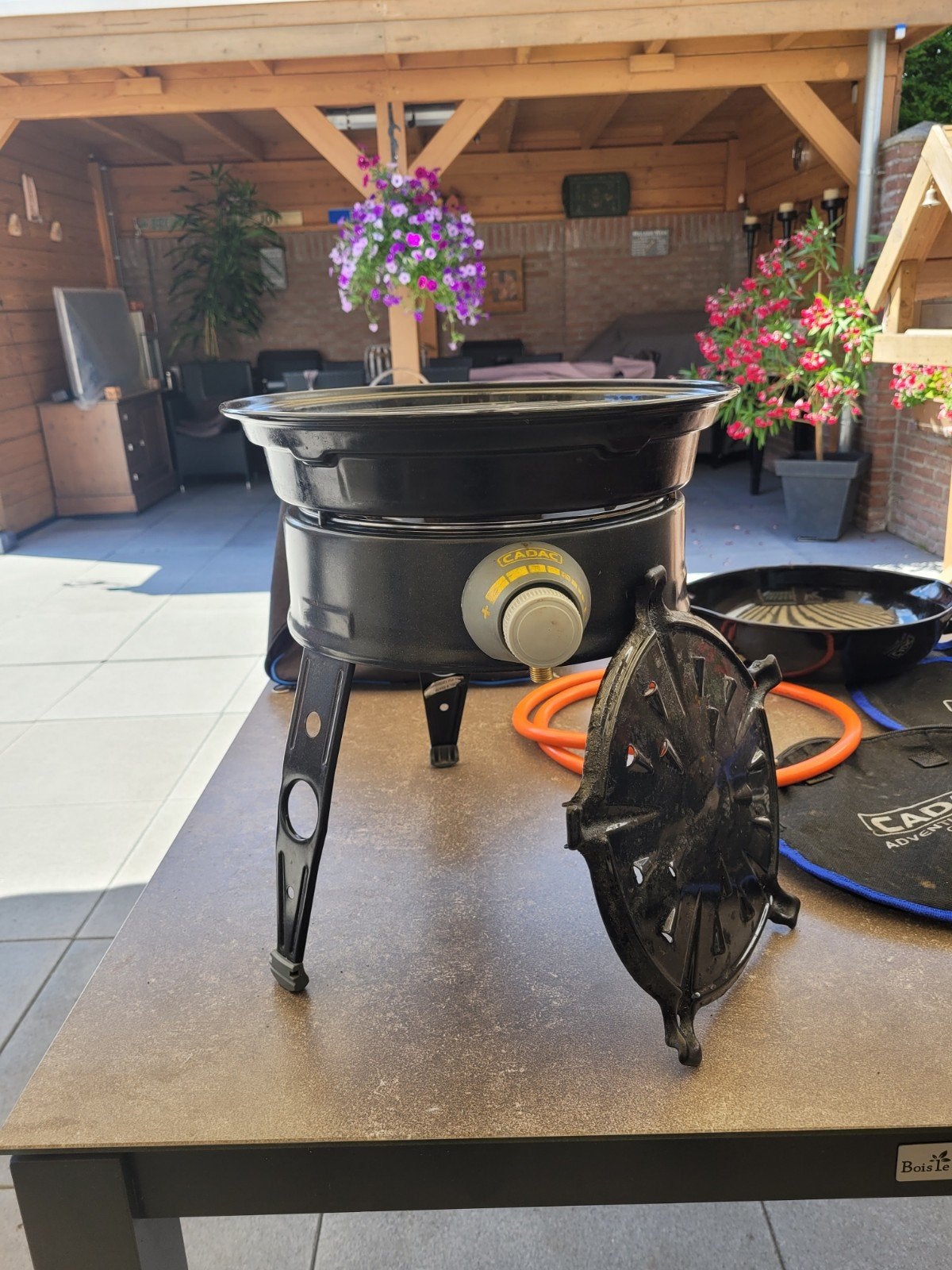 Te koop een   nette cadac  safari chef, Caravans en Kamperen, Kampeeraccessoires, Ophalen, Gebruikt