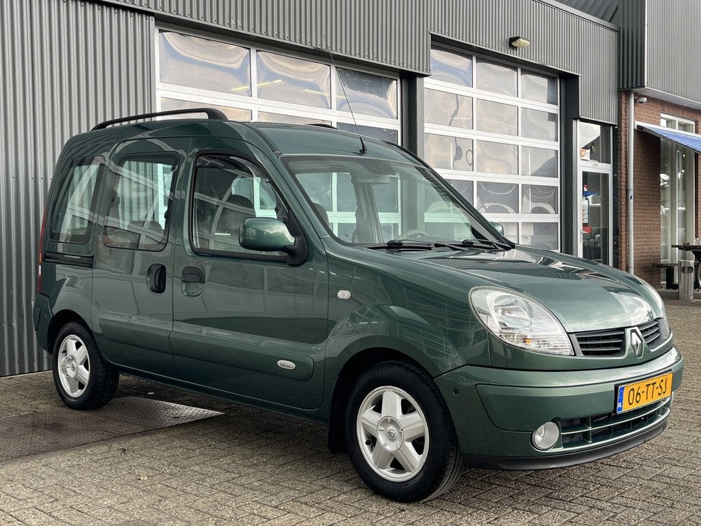 Renault Kangoo 1.6-16V Privilège Airco Dubbele schuifdeur T, Auto's, Renault, Bedrijf, Te koop, Kangoo, ABS, Airbags, Airconditioning