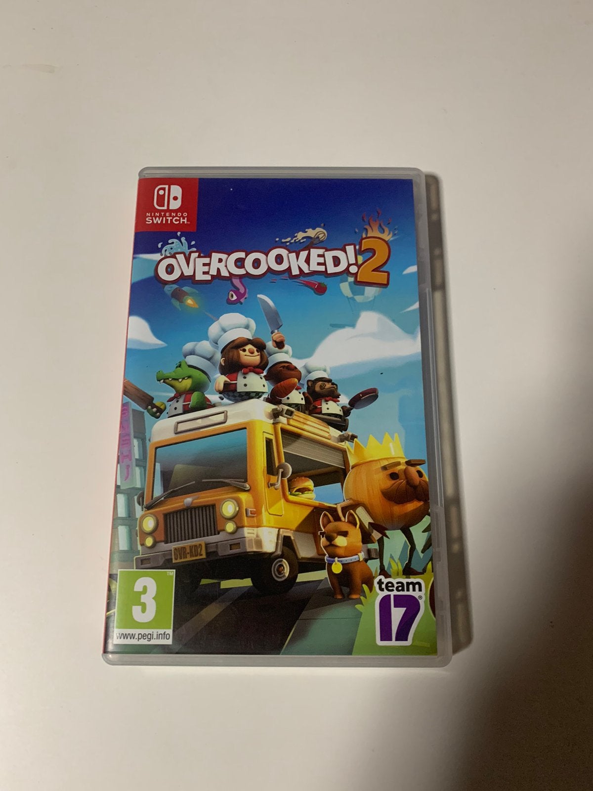 Overcooked 2 | Nintendo Switch, 1 speler, Racen en Vliegen, Ophalen of Verzenden, Zo goed als nieuw