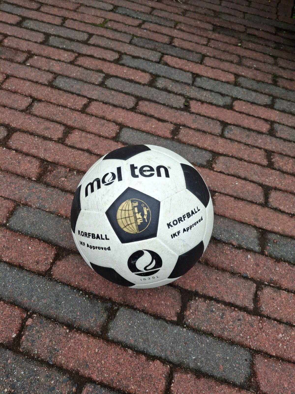Molten Korfbal IKF Approved maat 3, Sport en Fitness, Ophalen of Verzenden, Gebruikt, Bal