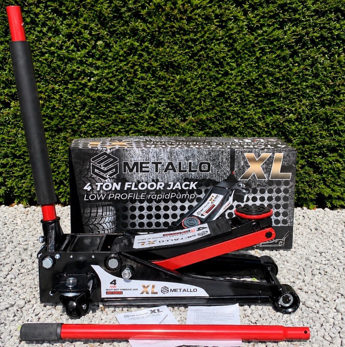 Nieuwe zware garage krik auto krik extra laag 4 ton, Ophalen, Zo goed als nieuw, Hydraulisch, Garagekrik