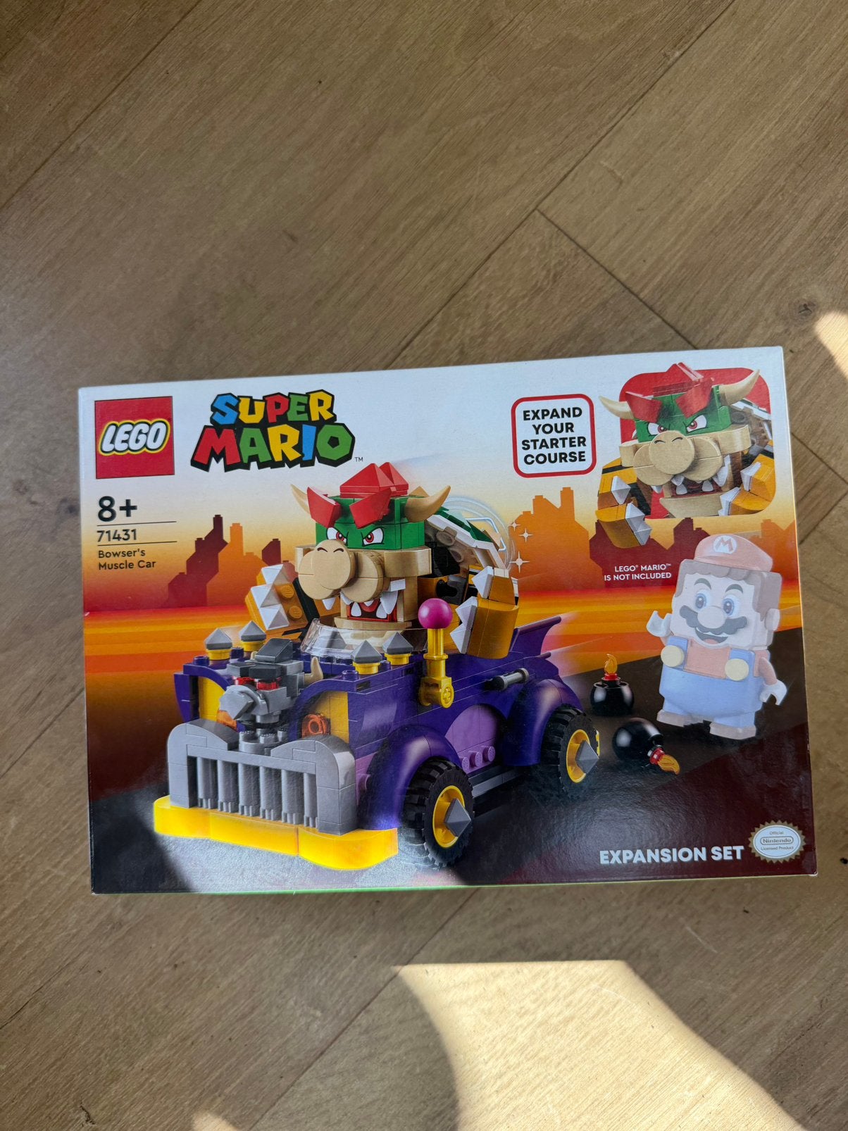 Lego 71431 Bowser muscle car nieuw, Ophalen of Verzenden, Zo goed als nieuw