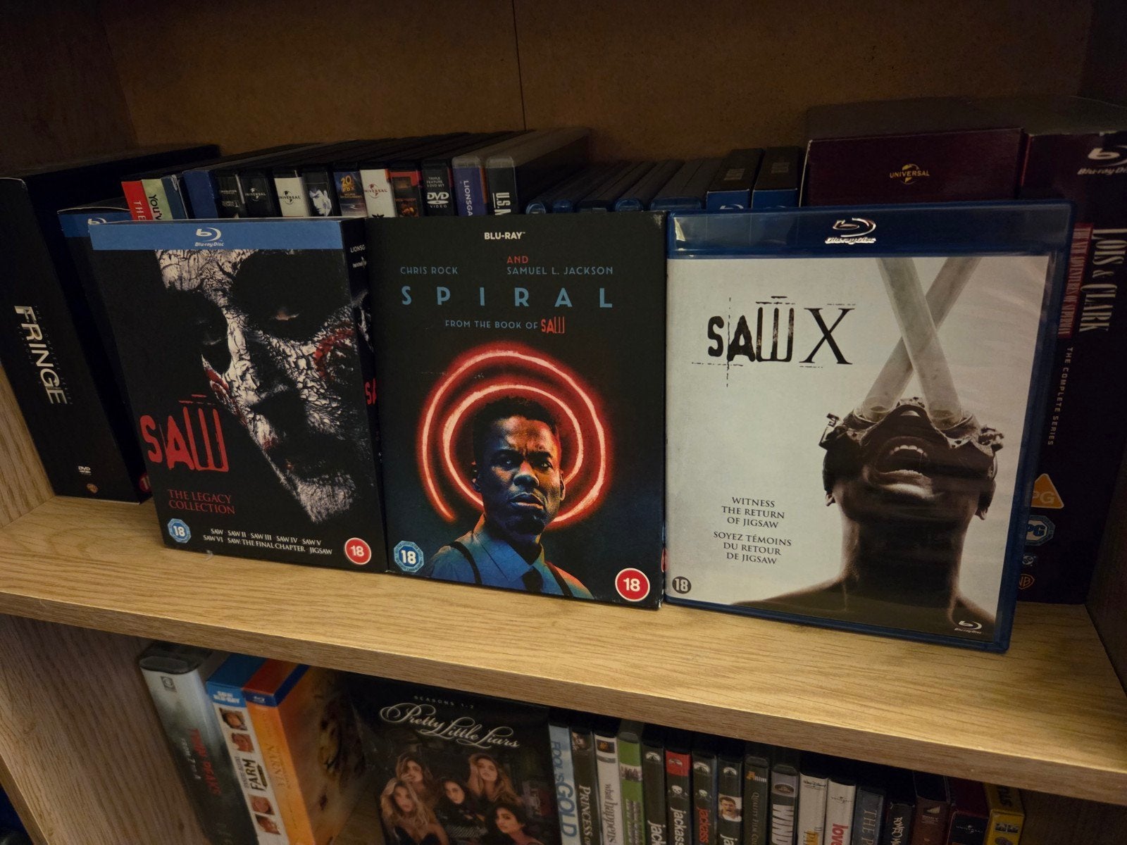 ✅ Saw compleet blu-ray 1 t/m 10, Ophalen, Zo goed als nieuw, Horror