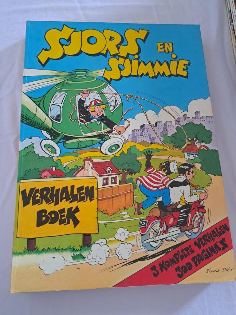 Sjors en Sjimmie Verhalenboek in goede staat, Eén stripboek, Ophalen of Verzenden, Gelezen