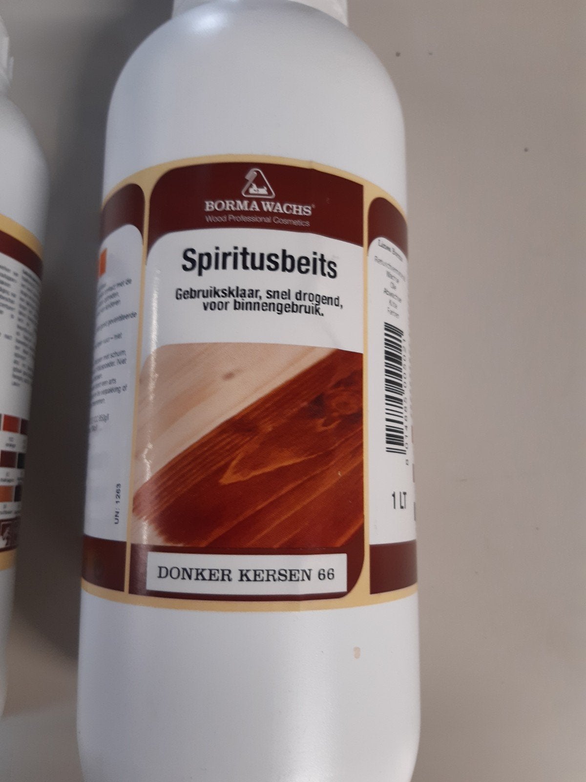 partij spiritusbeits van BORMA, donker kersen/midden noten, Doe-het-zelf en Verbouw, Ophalen of Verzenden