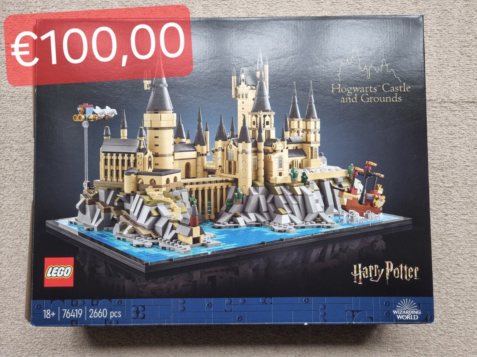 LEGO Harry Potter Zweinstein Kasteel en Terreinen 76419, Inclusief instructies, Lego, Harry Potter, Ophalen of Verzenden