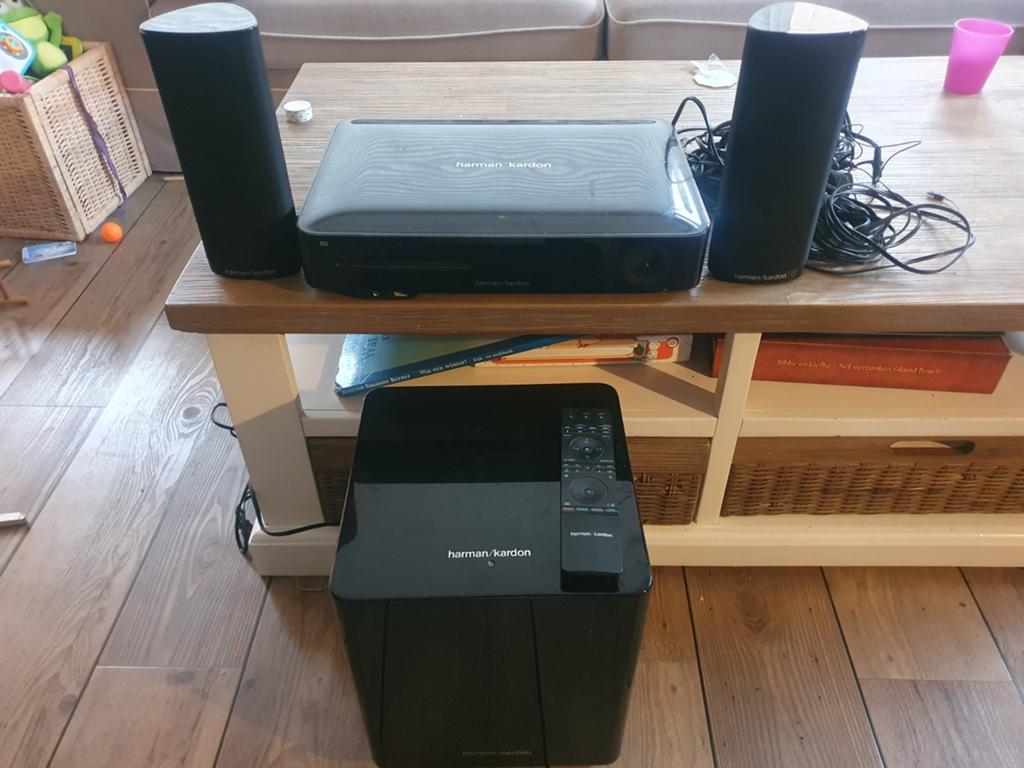 Harman kardon bds 280 alles aanwezig, Audio, Tv en Foto, Overige merken, Gebruikt, 2.1-systeem, Blu-ray-speler