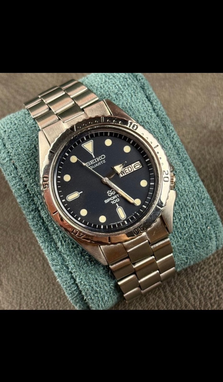 Seiko Diver Sports 1989, Sieraden, Tassen en Uiterlijk, Horloges | Heren, Ophalen of Verzenden, Zo goed als nieuw, Staal, Seiko