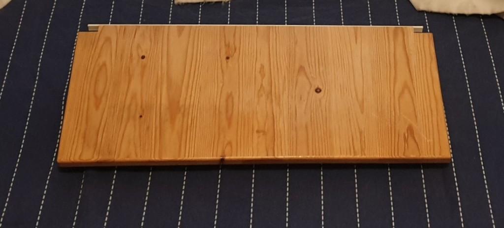Lundia zwevende schap 60 diep blank gelakt in zeer nette, Huis en Inrichting, Ophalen, Zo goed als nieuw