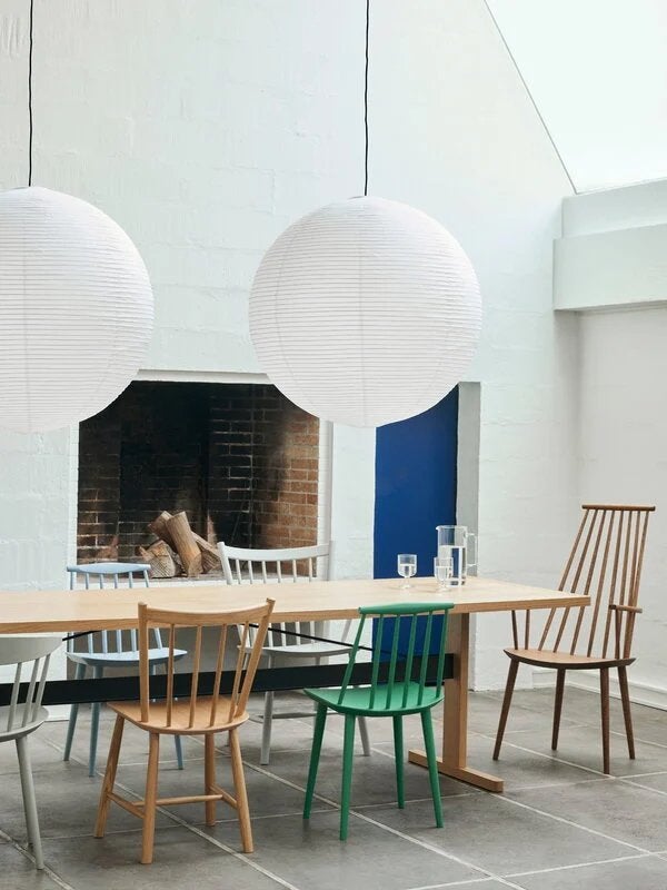 Twee nieuwe Hay Paper Shade lampen Ø80cm, Ophalen of Verzenden, Nieuw, Textiel