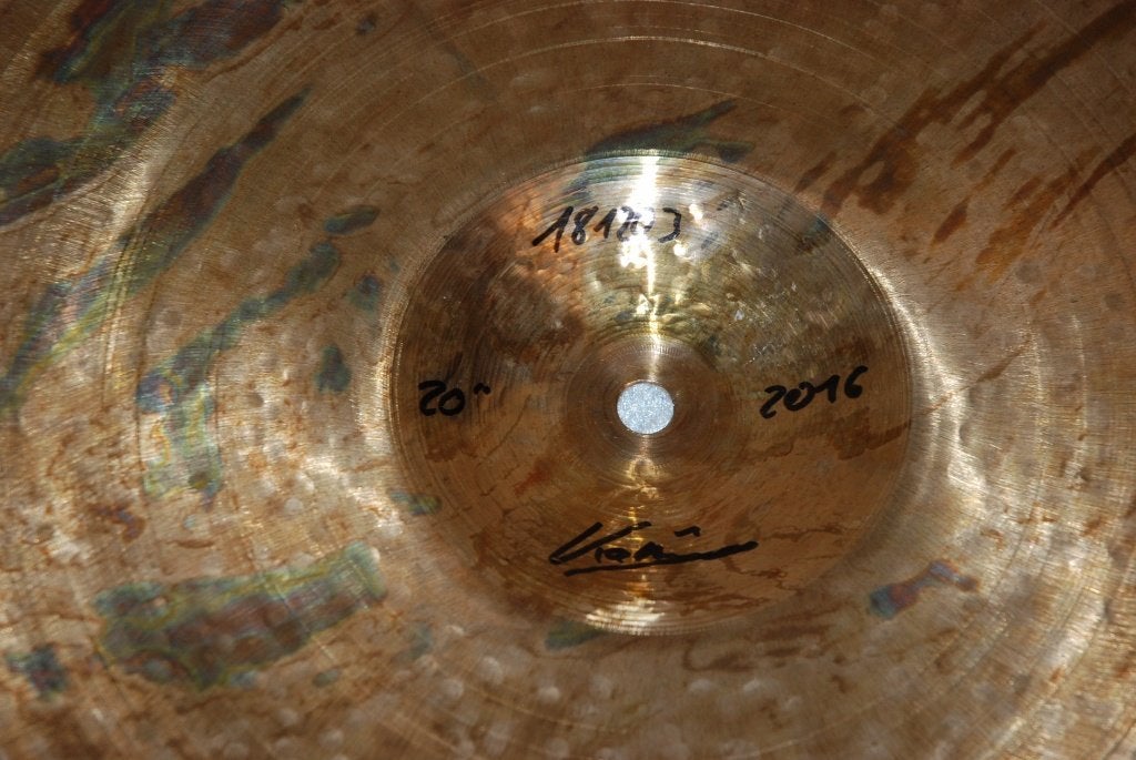 Chris Kamin Custom built bekken 2025gr 20 inch <26260917>, Gebruikt, ., Drums of Percussie, Ophalen of Verzenden
