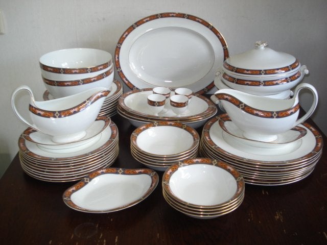 Wedgwood chippendale serviesdelen, Ophalen of Verzenden, Zo goed als nieuw, Porselein, Overige typen