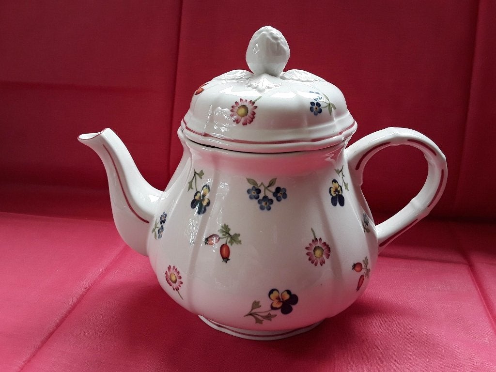 Theepot Villeroy & Boch Petite Fleur, Verzenden, Villeroy & Boch, Zo goed als nieuw, Porselein