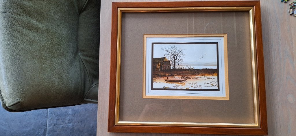 Mooi schilderij van Gerhard Neswadba, Ophalen, Landschap