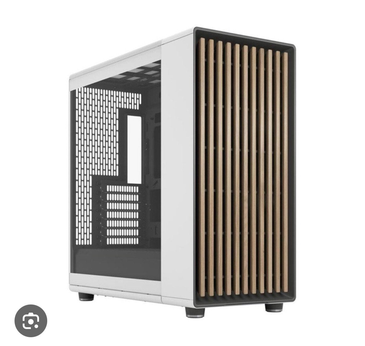 FRACTAL NORTH XL PC CASE WHITE WIT, Ophalen, Nieuw