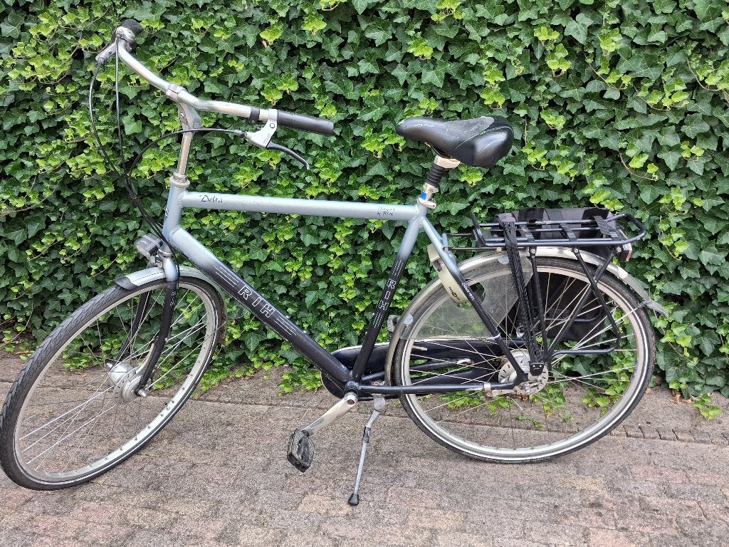 herenfiets Rih, Fietsen en Brommers, Fietsen | Heren | Herenfietsen, Gebruikt, Versnellingen, 57 tot 61 cm, Trommelrem