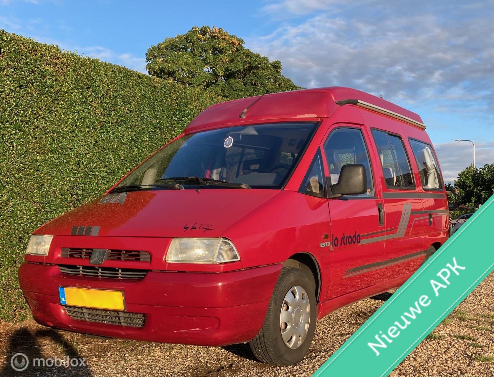 Citroen Jumpy 1.9 TD LA STRADA BUSCAMPER MET HEFDAK, Overige merken, Buscamper of Camperbus, Bedrijf, Tot en met 3
