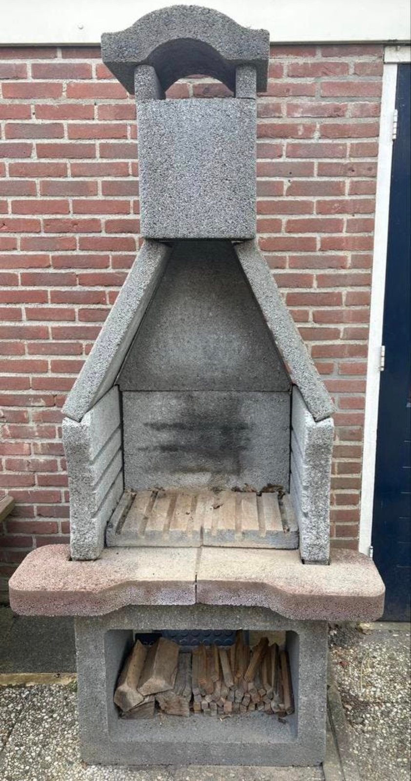 Bbq tuinhaard, Ophalen, Gebruikt