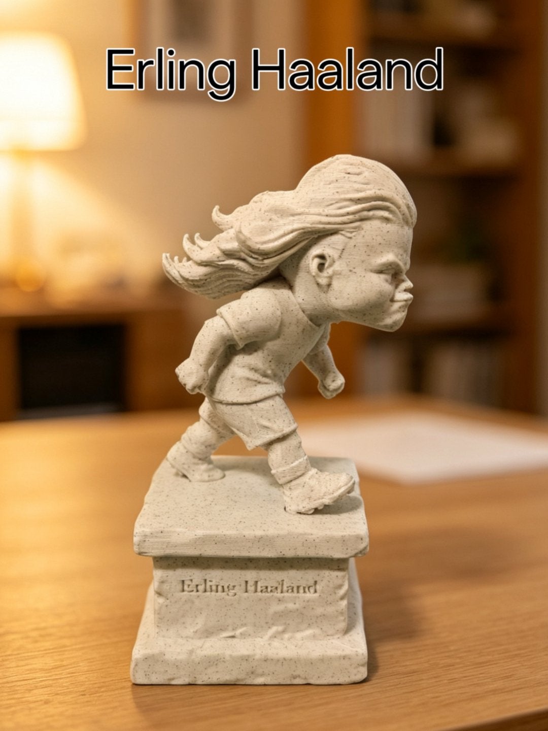 Erling Haaland WK 2026 Beeldje - Voetbal Souvenir, Ophalen of Verzenden, Nieuw, Buitenlandse clubs, Beeldje of Poppetje