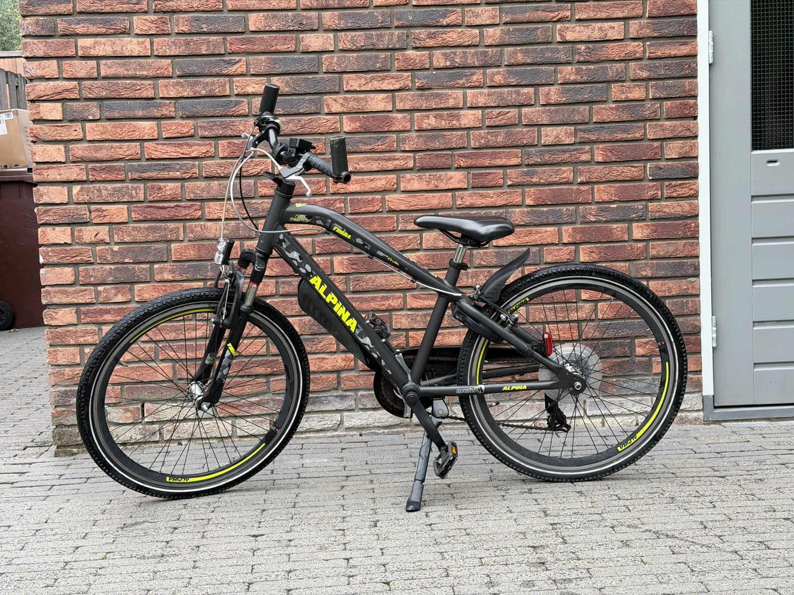 Trial Alpina fiets, 24 inch, Gebruikt, Velgrem, Versnellingen, Minder dan 49 cm