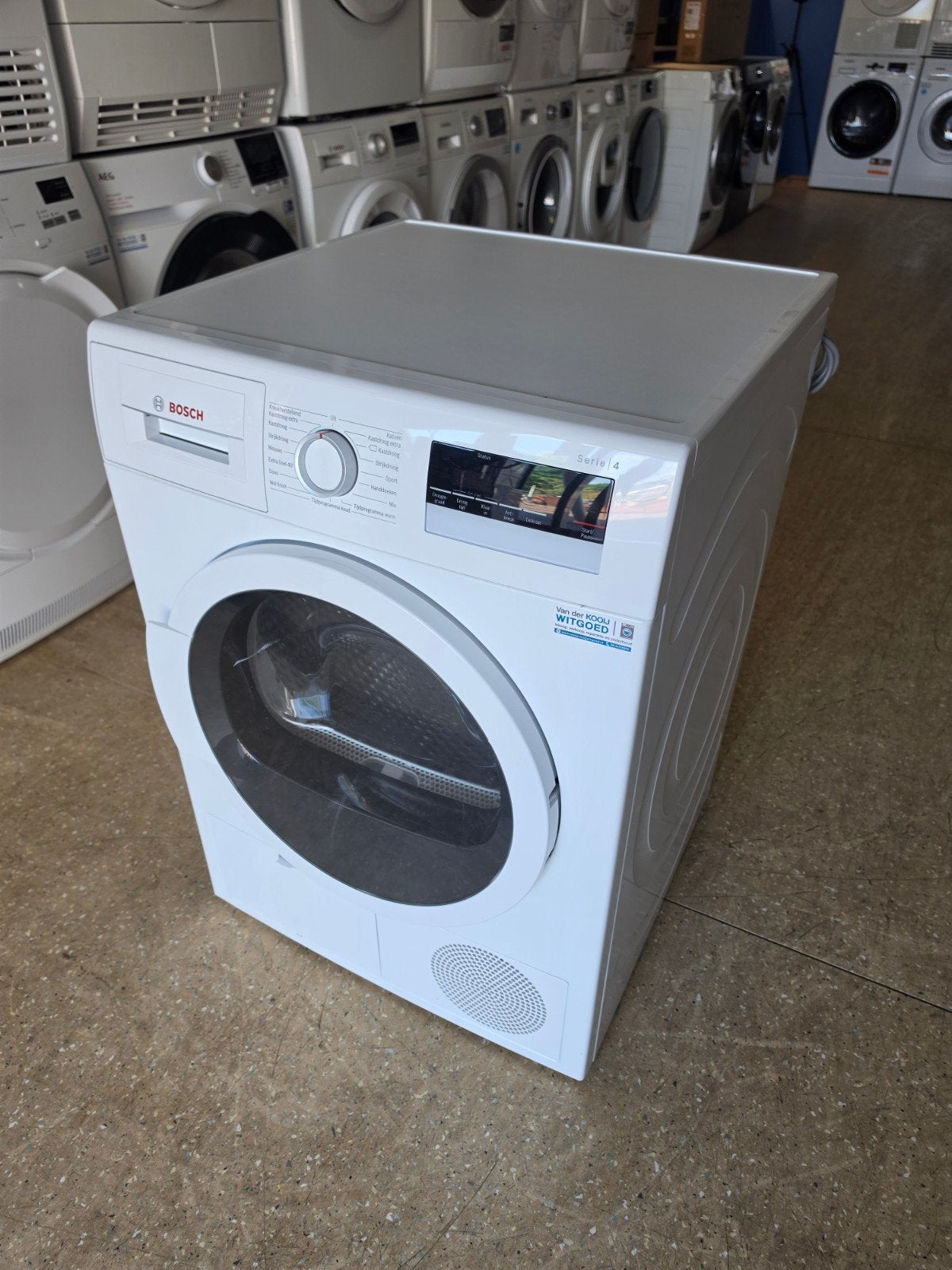 Bosch Serie 4 condensdroger | 8 kilo | Gratis thuis 🚚✅️, Bosch, Jirnsum, Anti-kreukfase, 8 tot 10 kg