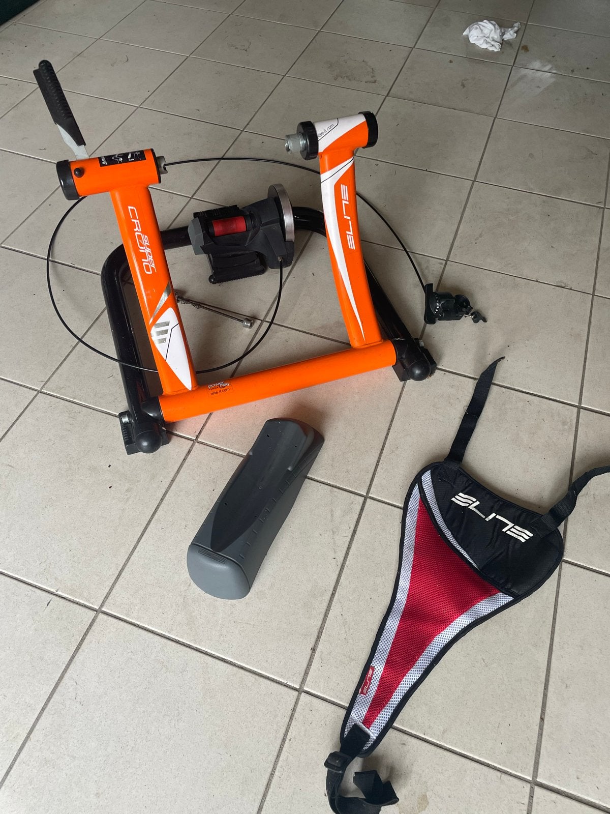 Elite SuperCrono Power Mag fietstrainer, Ophalen, Gebruikt, Overige typen