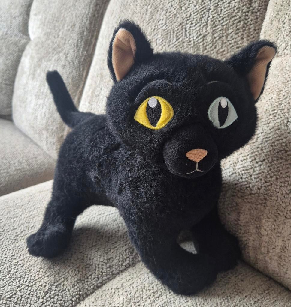Efteling Danse Macabre knuffel kat, Efteling, Verzenden, Zo goed als nieuw, Middelgroot (20 tot 80 cm)