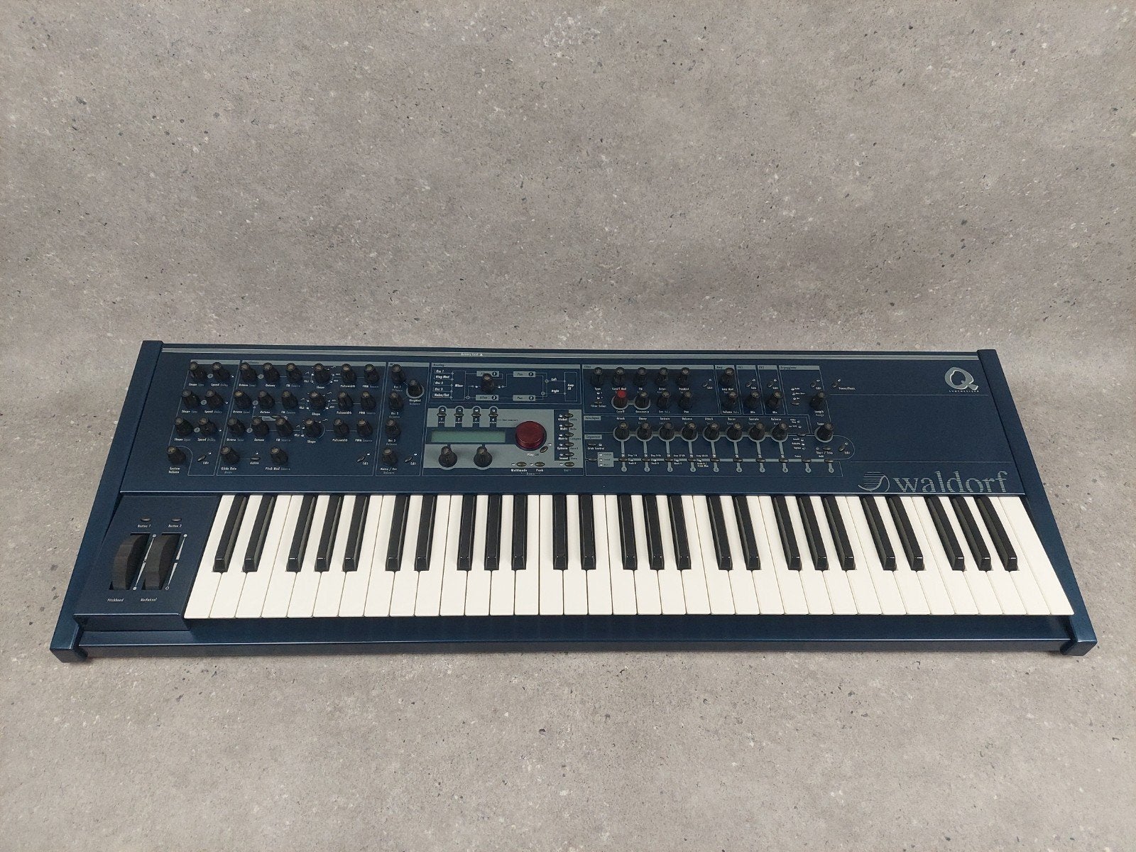 👉 Waldorf Q Blue, Classic 61-key flagship! - Beauty - wave, Overige merken, Ophalen of Verzenden, Met midi-aansluiting, 61 toetsen