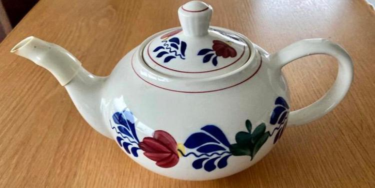 Theepot Boerenbont, Ophalen, Overige typen, Zo goed als nieuw, Aardewerk