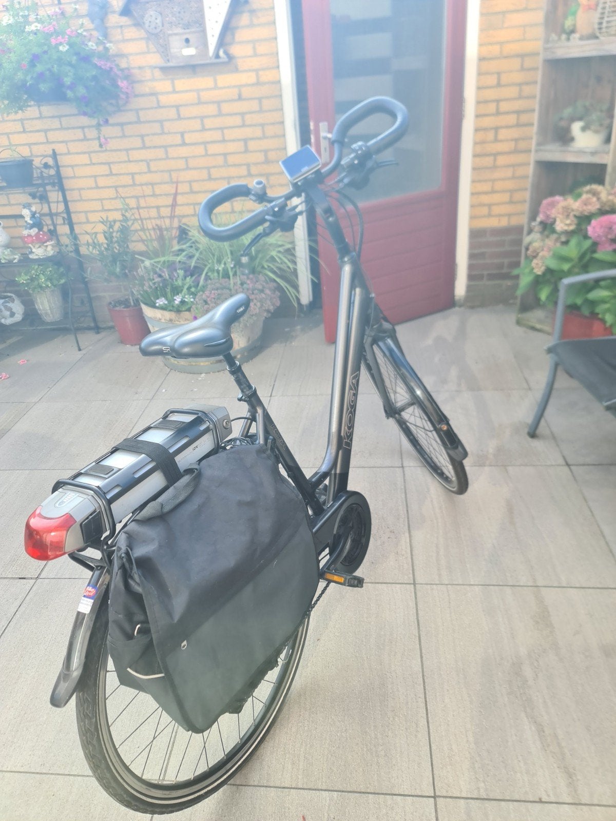 Koga E-Deluxe D53 30V elektrische fiets., Velgrem, Versnellingen, Ophalen, Overige merken
