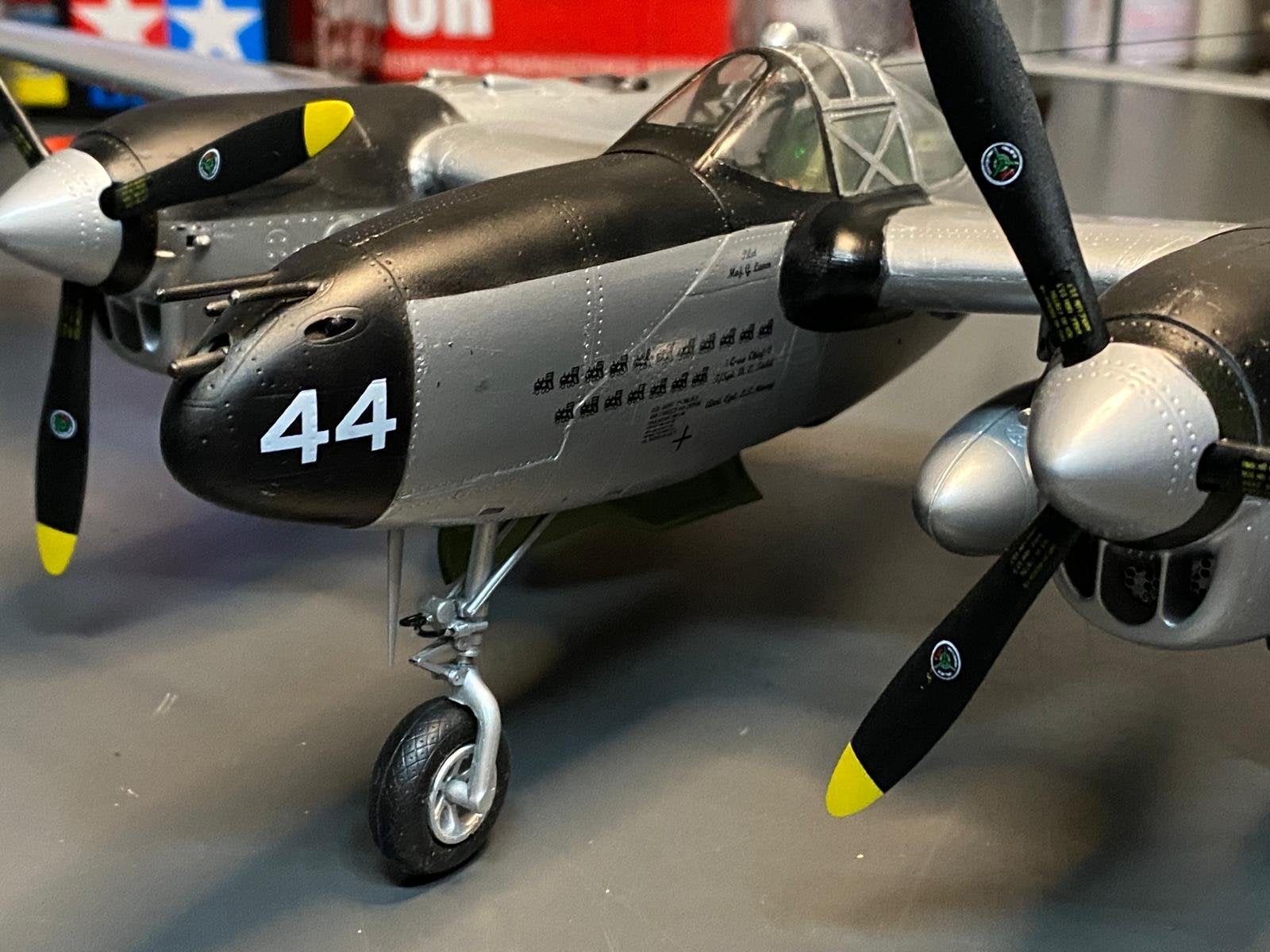 P-38L Lightning “Itsy Bitsy II” 1:32 Professioneel gebouwd, Overige merken, Nieuw, Ophalen of Verzenden, Groter dan 1:72