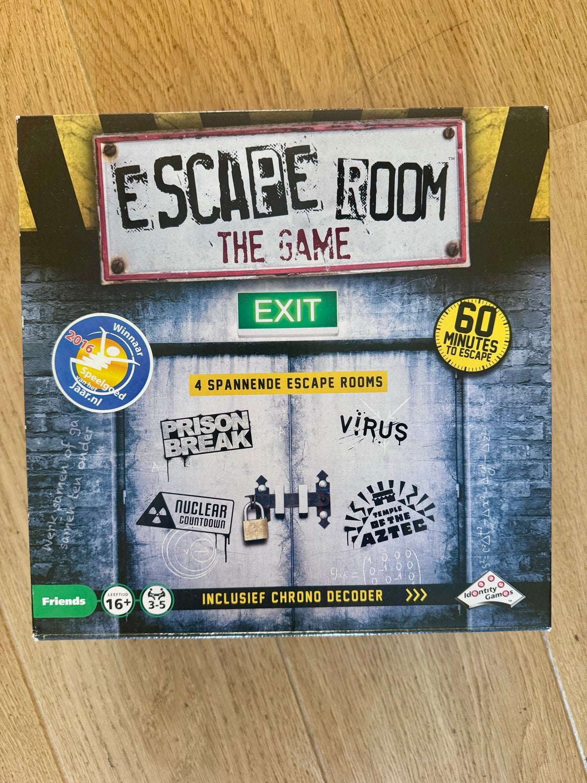 Escape Room The Game - 4 spannende avonturen, Drie of vier spelers, Ophalen of Verzenden, Nieuw