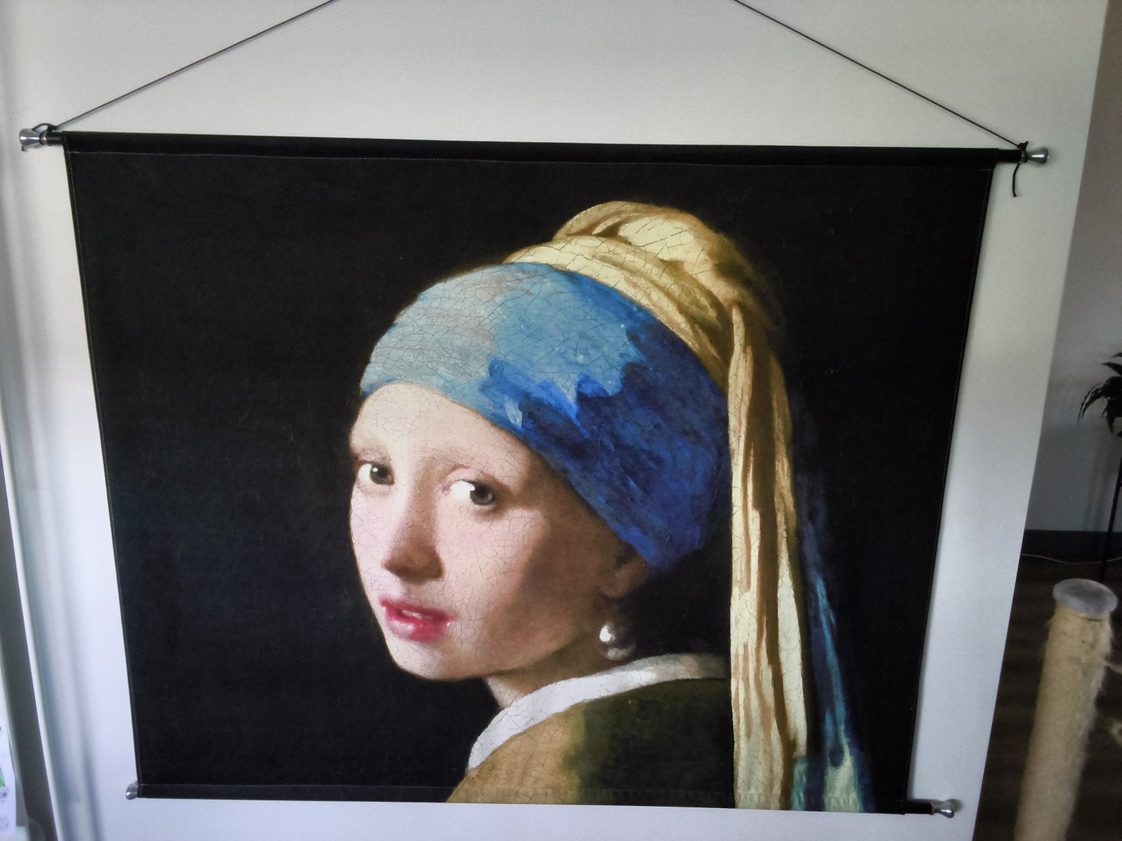 Het Meisje met de Parel - Groot formaat doek, Ophalen, Klassiek, Overige technieken, Doek