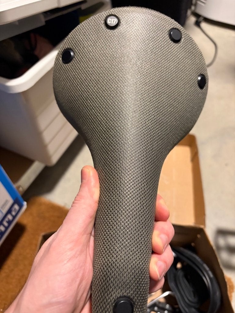 Brooks Cambium C17 Fietszadel, Ophalen of Verzenden, Brooks, Zadel, Rubber