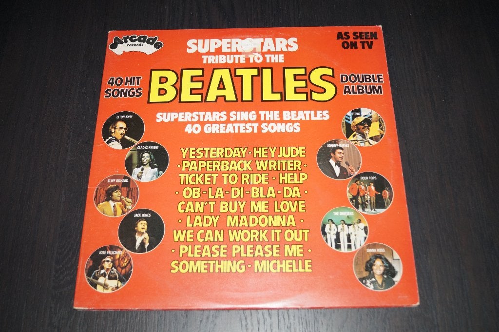 LP Superstars sings 40 Greatest Songs of the Beatles - 1743, Cd's en Dvd's, Vinyl | Pop, Ophalen, LP, Pop, Inclusief binnenhoes