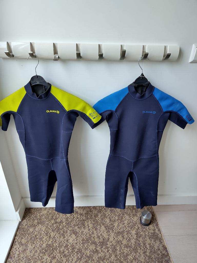 Wetsuit shorty kind 12 jaar, Wetsuit, Kind, Olaian (Decathlon), Ophalen of Verzenden