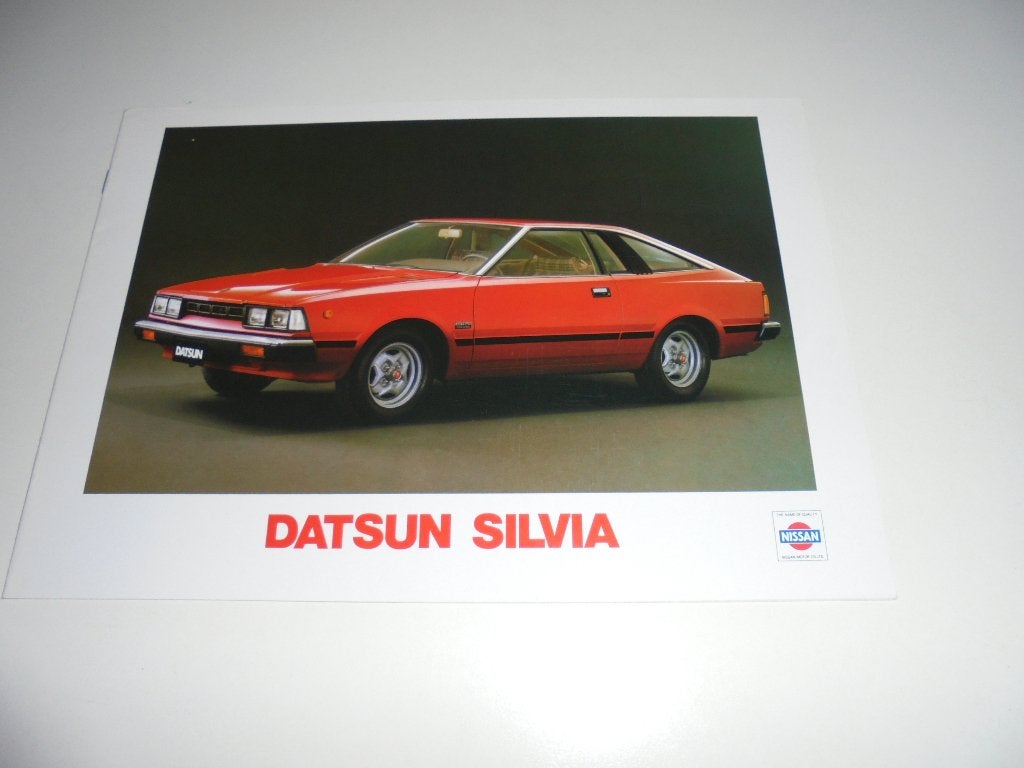 brochure Datsun Silvia modellen 1981, Ophalen of Verzenden, Nieuw, Overige merken