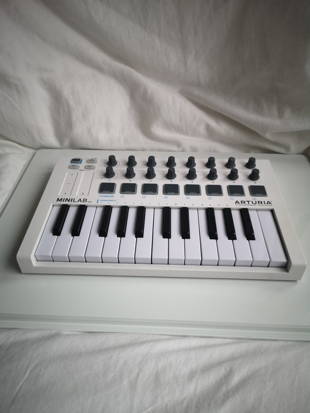 Arturia MiniLab MKII Keyboard 🎹 - Wit, Ophalen of Verzenden, Zo goed als nieuw