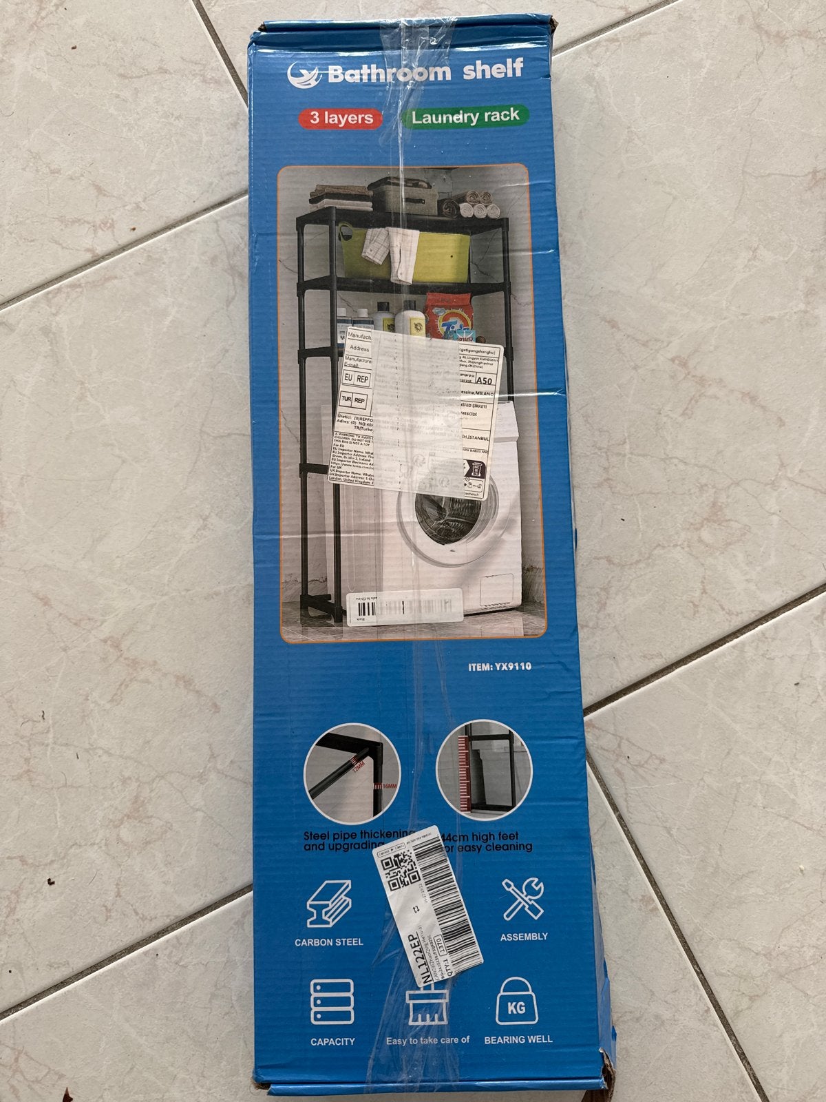 Badkamerrek / Wasrek - 3 Lagen - Nieuw in doos, Huis en Inrichting, Kasten | Overige, Ophalen, Nieuw