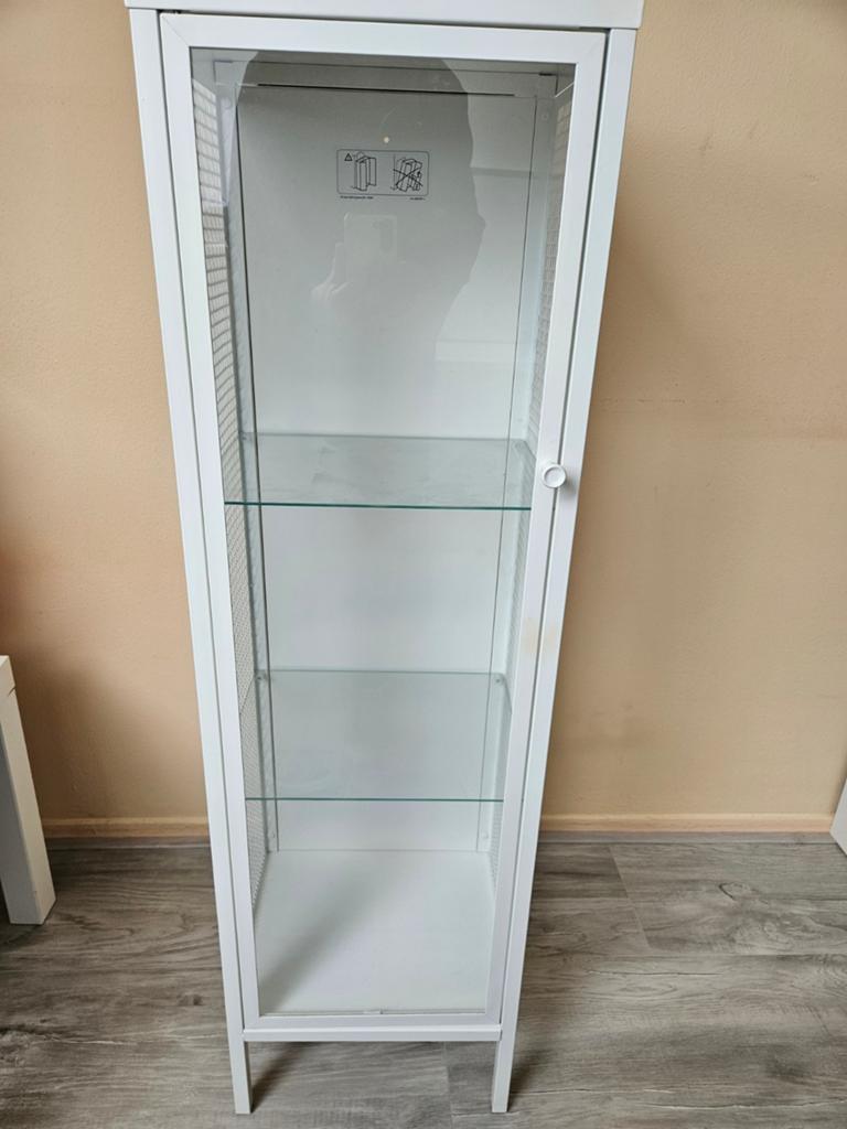 Ikea kleine metaal kastje wit, Ophalen, 50 tot 100 cm, Metaal, 150 tot 200 cm