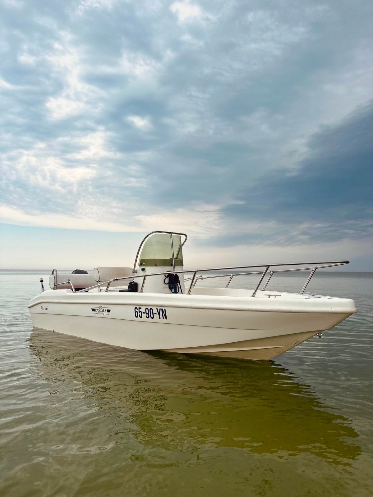 Rascala fm16 consoleboot, Watersport en Boten, Vis- en Consoleboten, Met afstandsbediening, Elektrische start, Viertaktmotor, Benzine