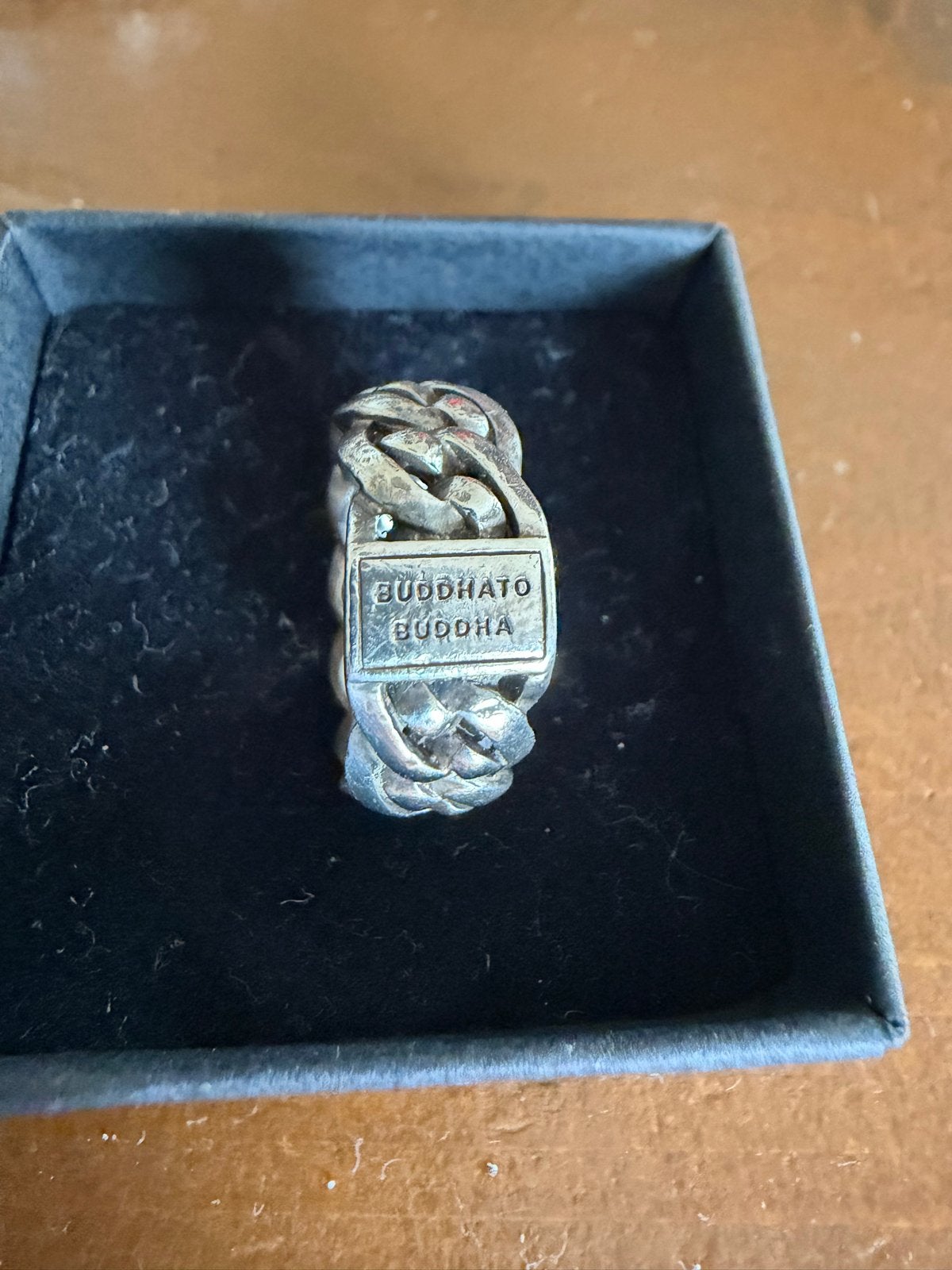 Buddha to Buddha Nathalie ring maat 16 - Zo goed als nieuw, Ophalen of Verzenden, Dame, Zilver, Kleiner dan 17