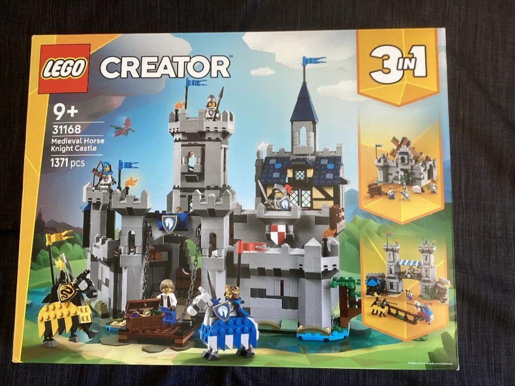 NIEUW Lego Middeleeuws kasteel met ridders te paard (31168), Ongeopend/sealed, Lego, Nieuw, Ophalen of Verzenden