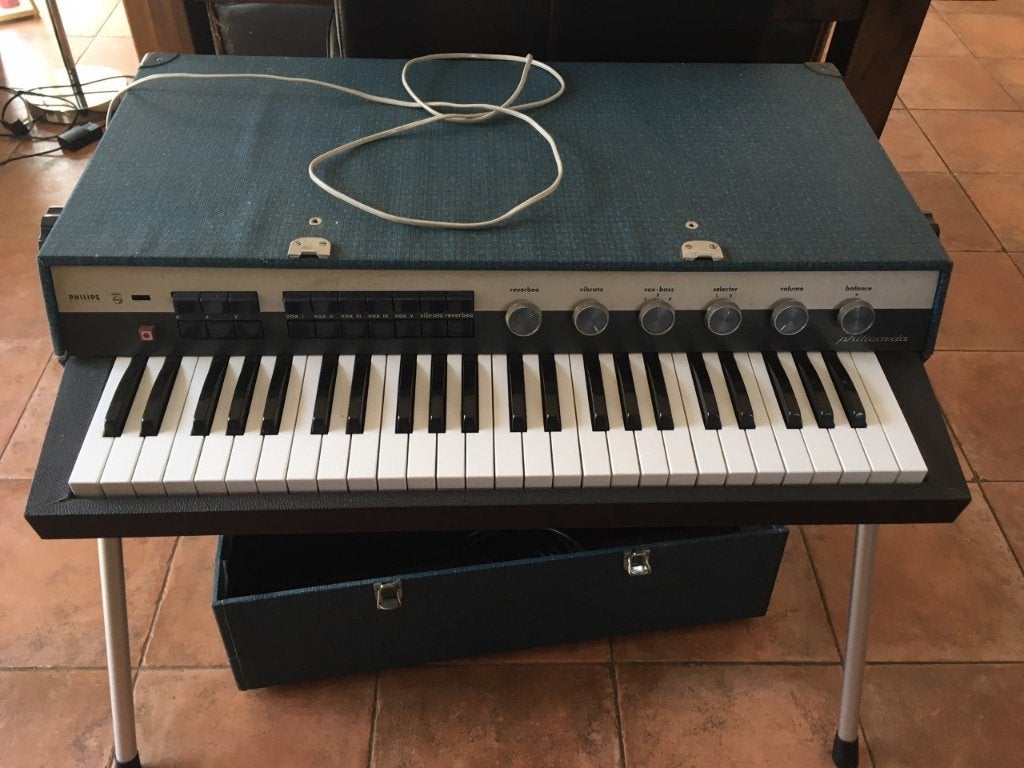 philips philicorda 753, Ophalen of Verzenden, Gebruikt, 1 klavier, Orgel