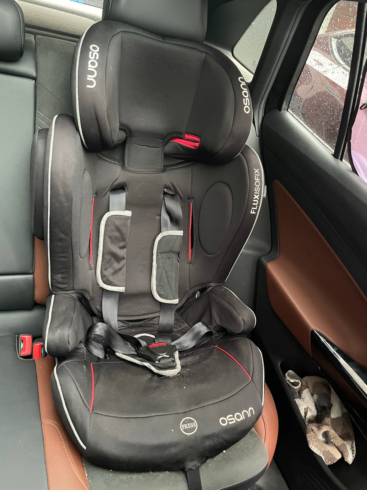 Osann Flux Isofix autostoel 9-36 kg, Kinderen en Baby's, Autostoeltjes, Zijbescherming, Zo goed als nieuw, 9 t/m 36 kg, Isofix