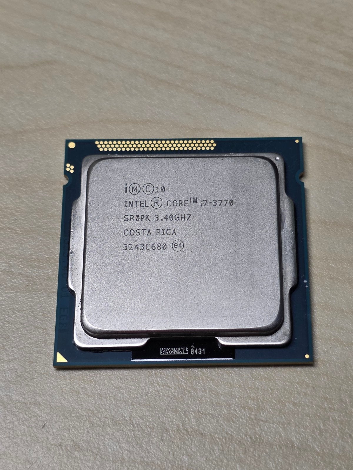 Intel Core i7-3770 Processor - 3.4GHz / 3.9GHz Turbo, Computers en Software, LGA1155, Gebruikt, 4-core, 3 tot 4 Ghz