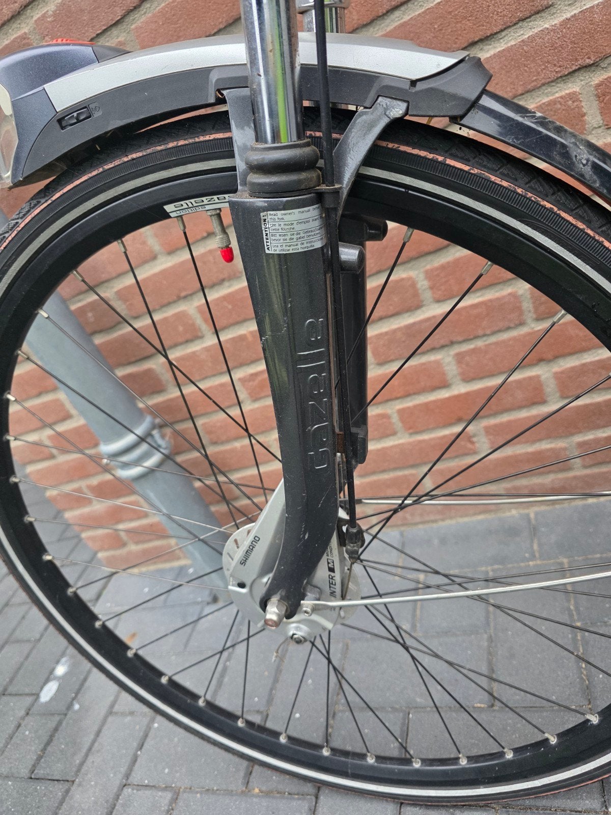 Foto 8 van Gazelle Eclipse Damesfiets - Comfortabel en Stijlvol