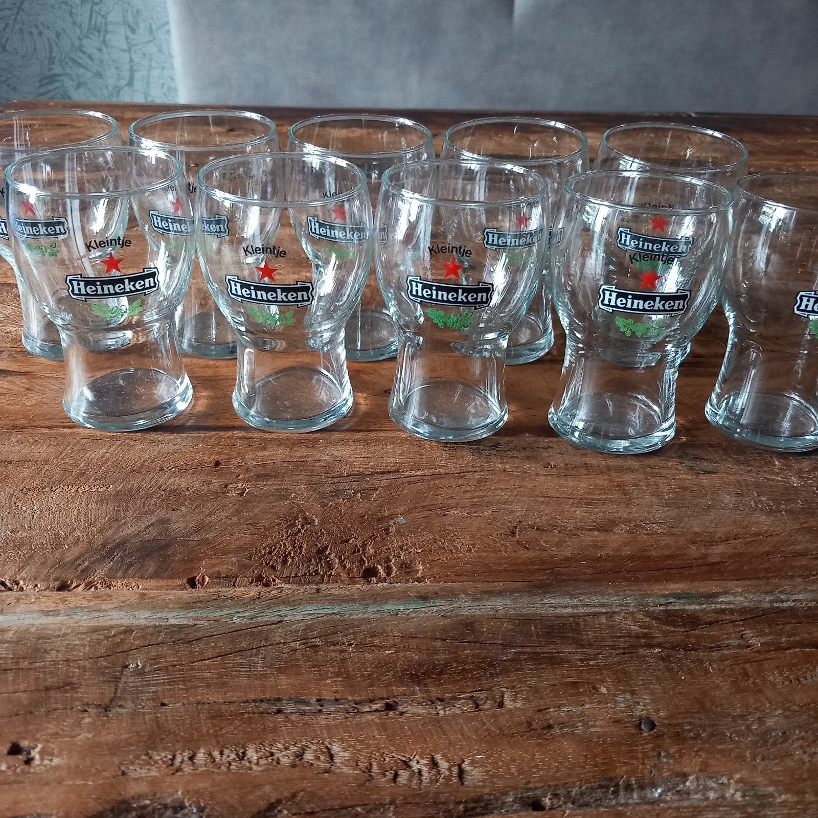 heineken glazen, Verzamelen, Ophalen, Zo goed als nieuw, Bierglas